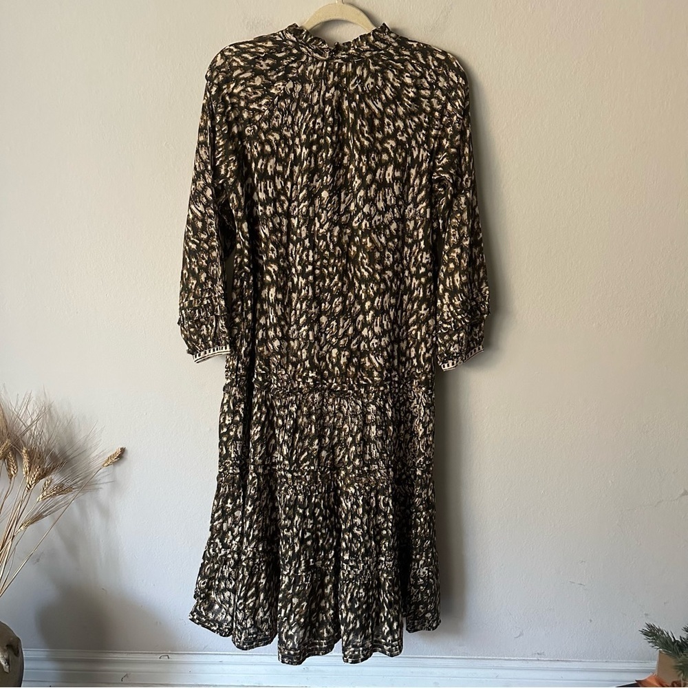 Cleobella Kalla Midi Dress, Leopard Small - Picture 8 of 9